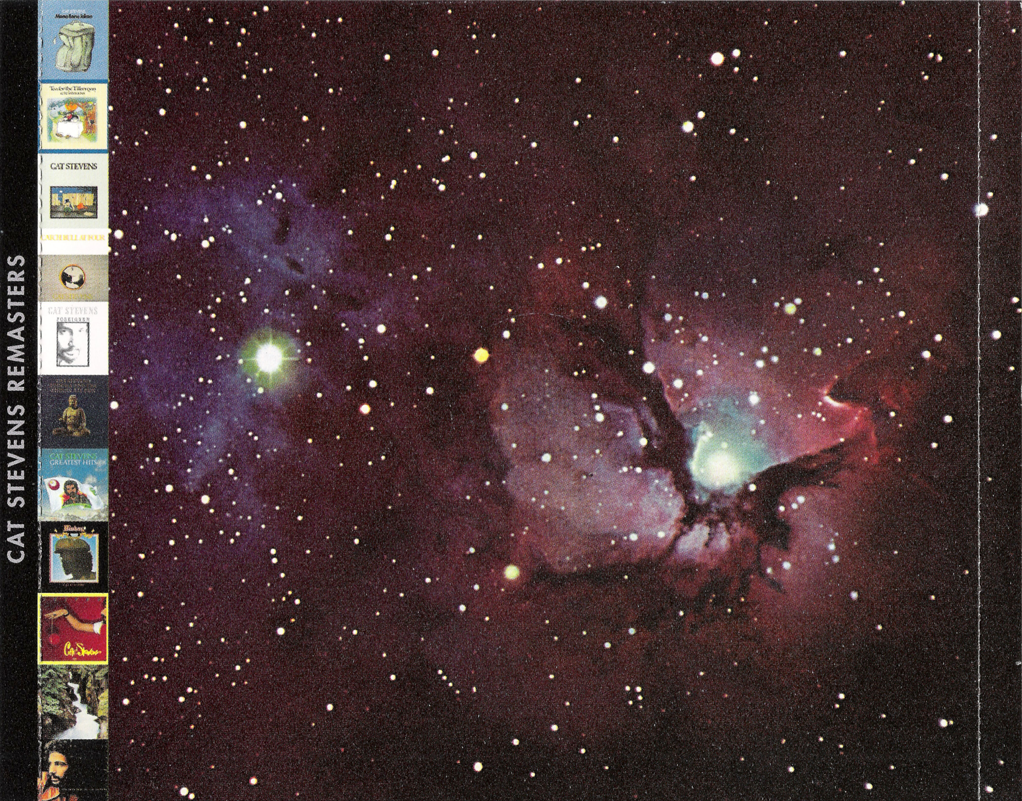 Cat Stevens  Numbers : Back + Inlay